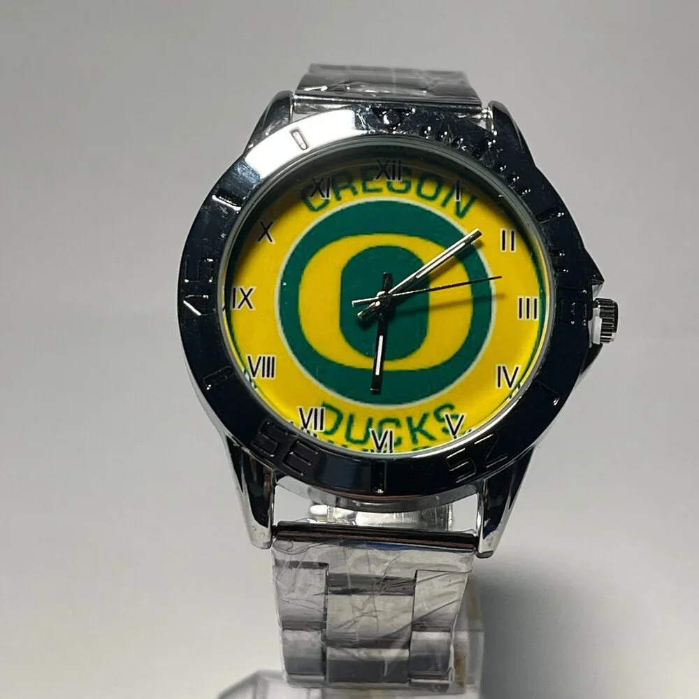 Oregon Ducks NCAA Stainless-steel Watch NEW